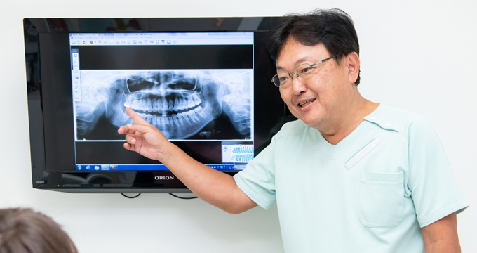 歯周病専門医による歯のトータルケア